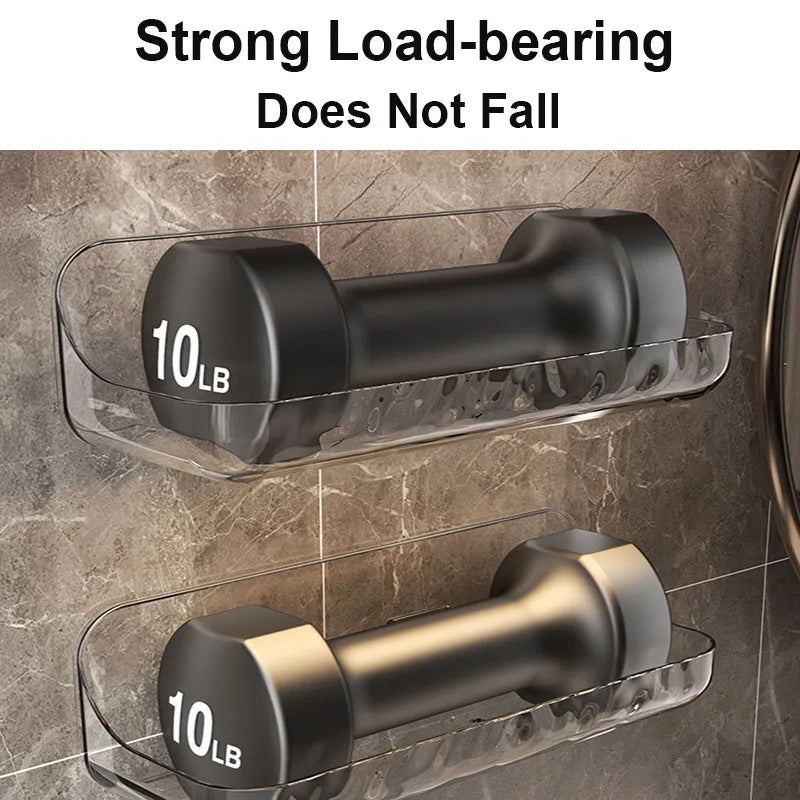 رف أكريليك حمام مثبت على الحائط بلاصق متين