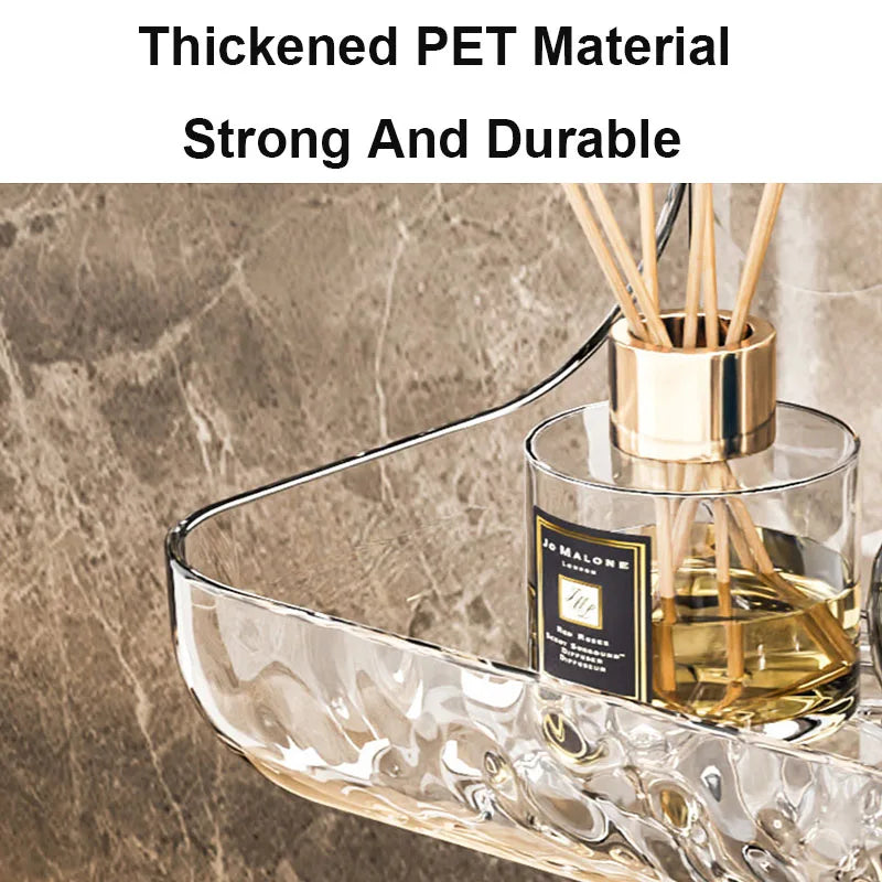 رف أكريليك حمام مثبت على الحائط بلاصق متين