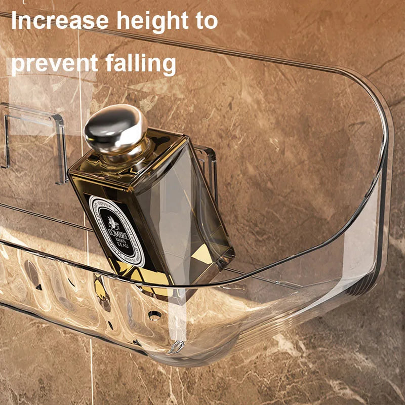 رف أكريليك حمام مثبت على الحائط بلاصق متين