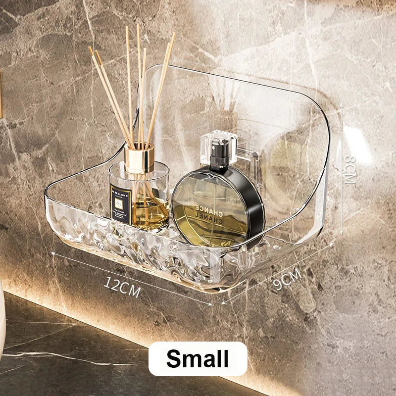 رف أكريليك حمام مثبت على الحائط بلاصق متين